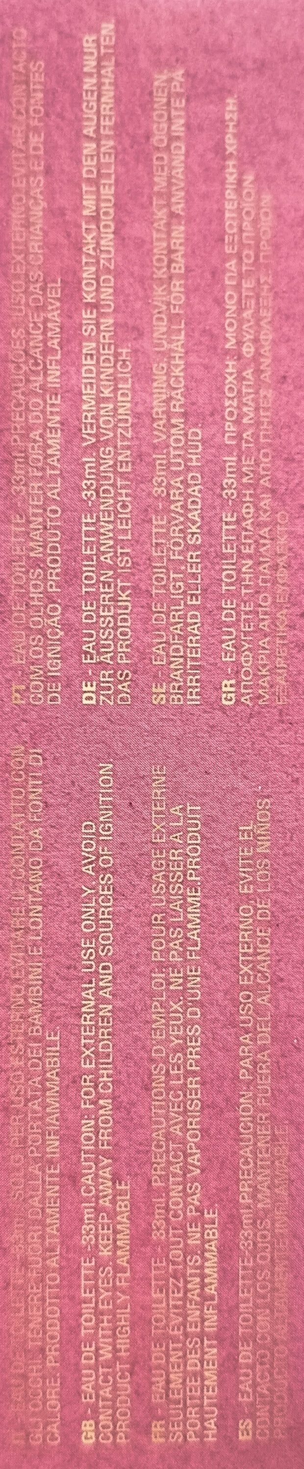 Women's Perfume "Pura XL" 33 ml inspired by "Pure XS For Her"