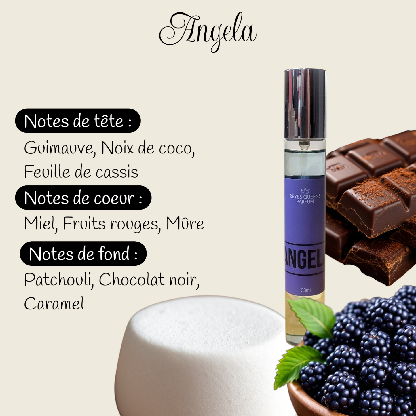 Women's Perfume "Angela" 33 ml inspired by "Angel"