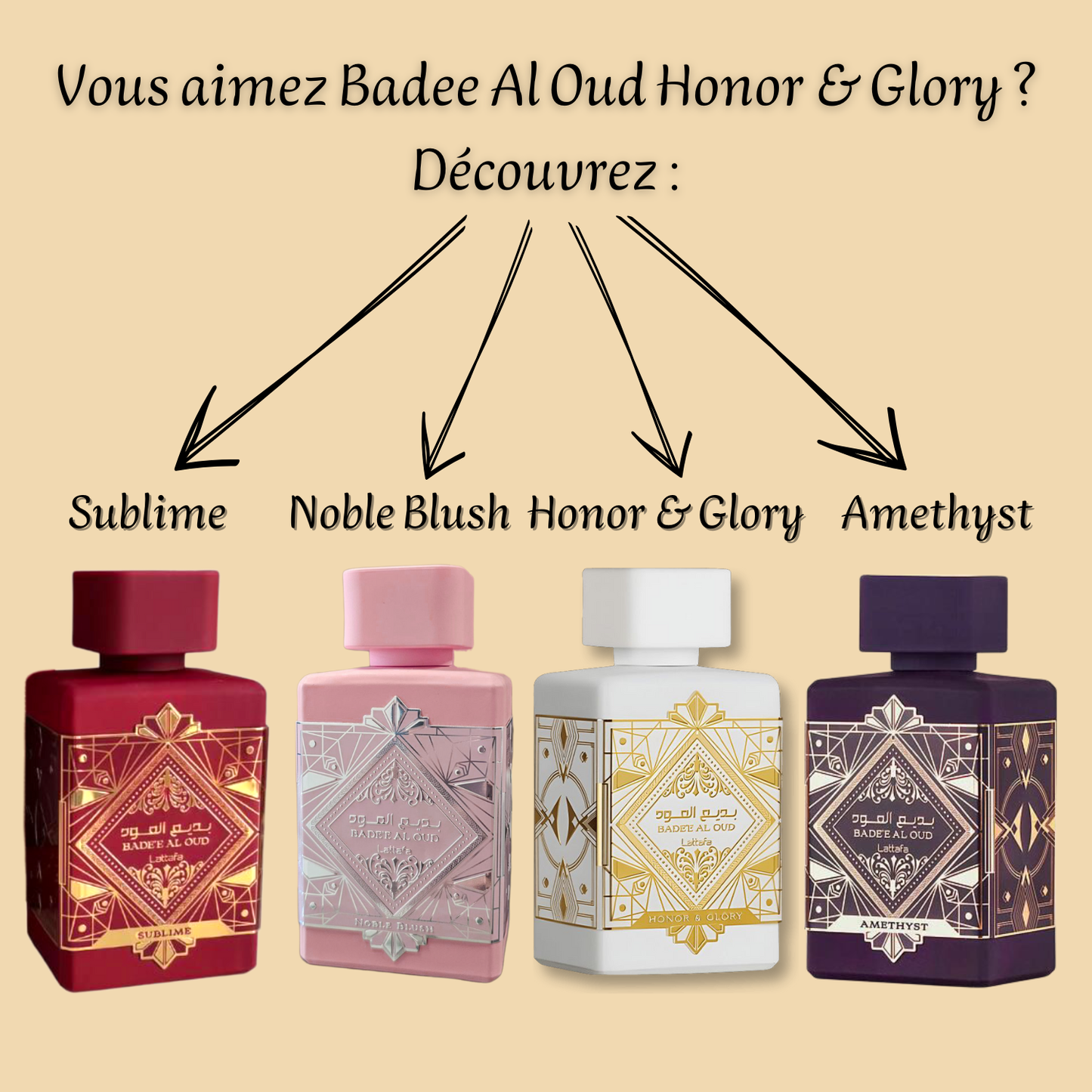 Mixed Perfume "Badee Al Oud Oud For Glory" 100 ml inspired by "Oud For Greatness"