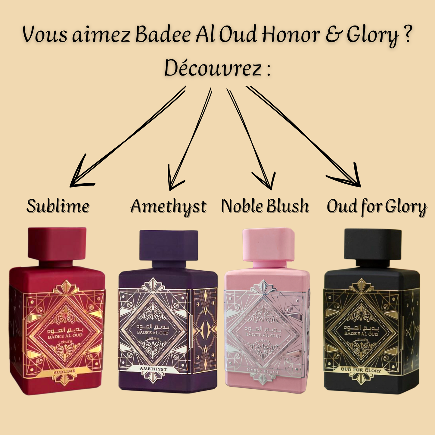Mixed Perfume "Badee Al Oud Honor & Glory" 100 ml