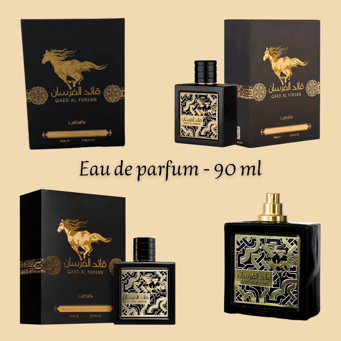 Mixed Perfume "Qaed Al Fursan" 90 ml