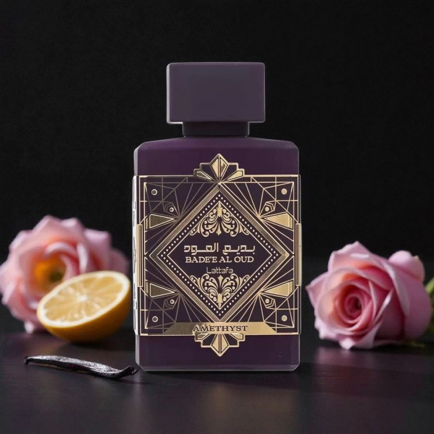 Mixed Perfume "Badee Al Oud Amethyst" 100 ml inspired by "Atomic Rose"