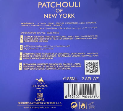 Mixed Perfume "Patchouli Of New York" 85 ml