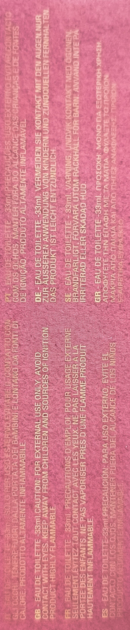 Women's Perfume "Pura XL" 33 ml inspired by "Pure XS For Her"