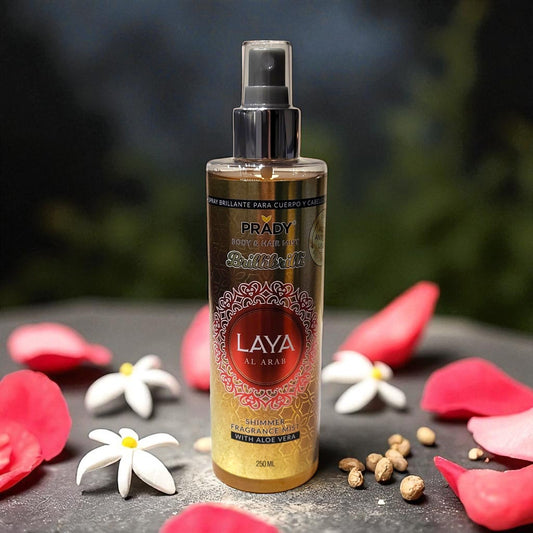 Brillibrilli scented body mist 250 ml "Laya Al Arab" inspired by "Ameerat Al Arab"