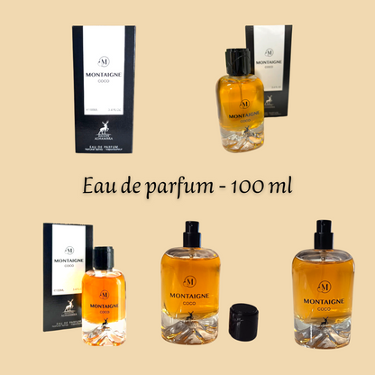 Women's Perfume "Montaigne Coco" 100 ml inspired by "Coco Vanilla"