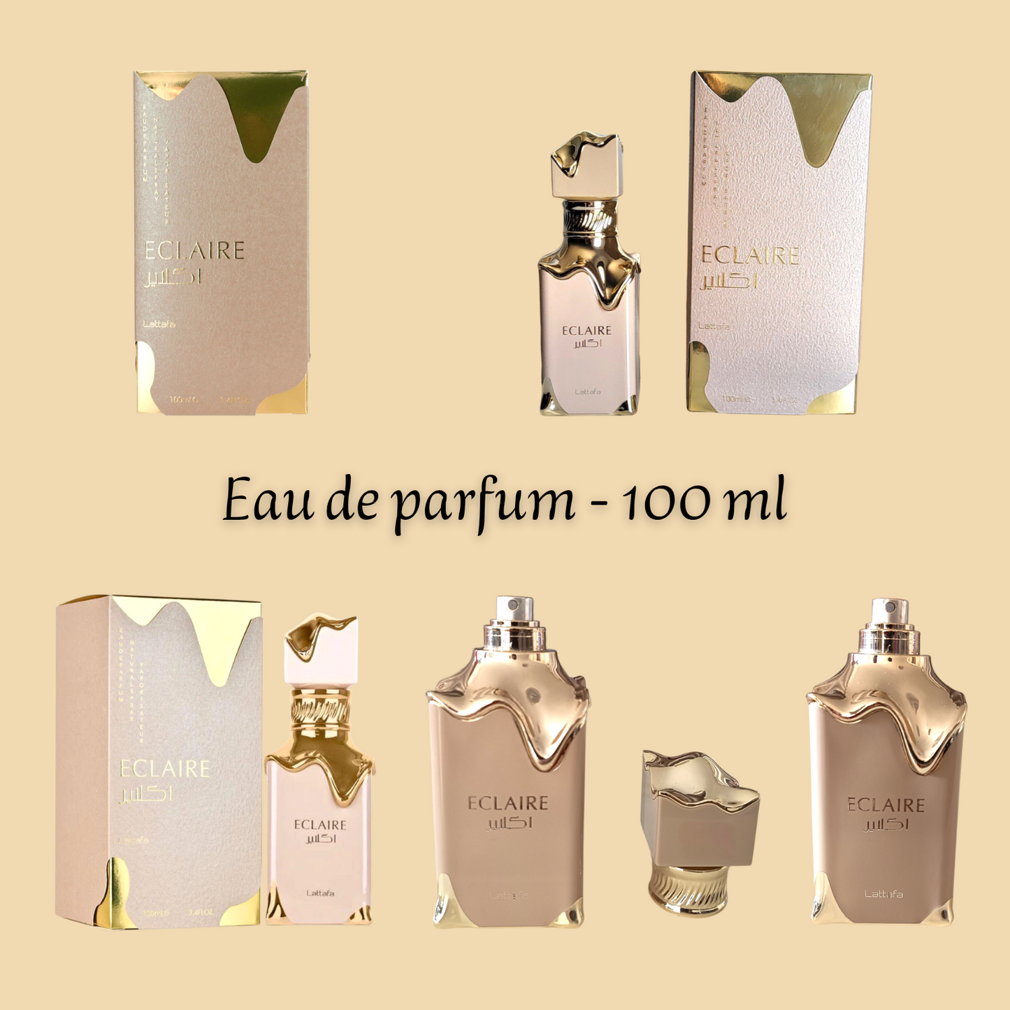 Women's Perfume "Eclaire" 100 ml inspired by "Bianco Latte"
