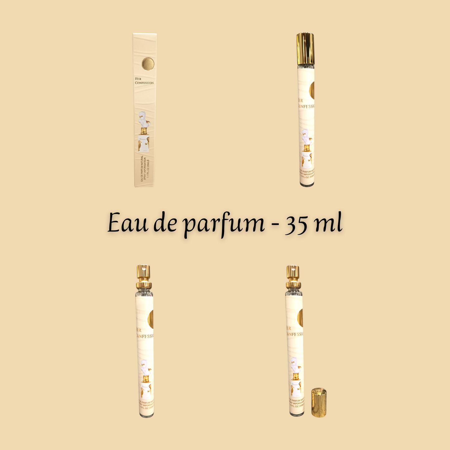 Her Confession 35 ml inspiré "Blanche Bête" - Eau de parfum - Femme