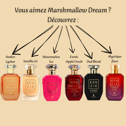 Kenzie Marshmallow Dream 100 ml inspiré "Yum Boujee Marshmallow 81" - Eau de parfum - Femme