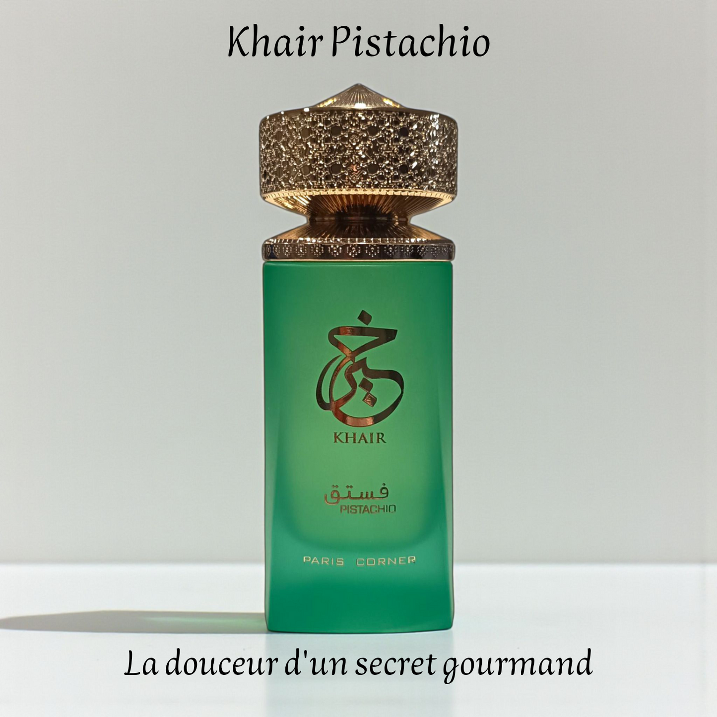 Parfum Mixte "Khair Pistachio" 100 ml inspiré "Yum Pistachio Gelato 33"