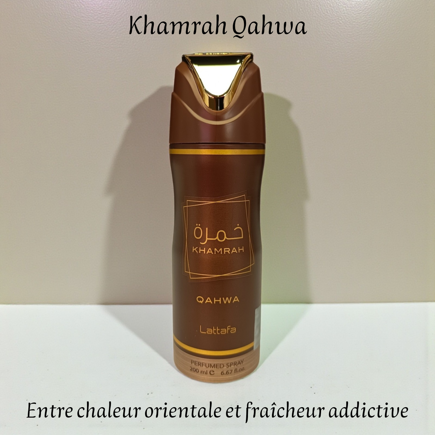 Khamrah Qahwa 200 ml - Déodorant - Mixte
