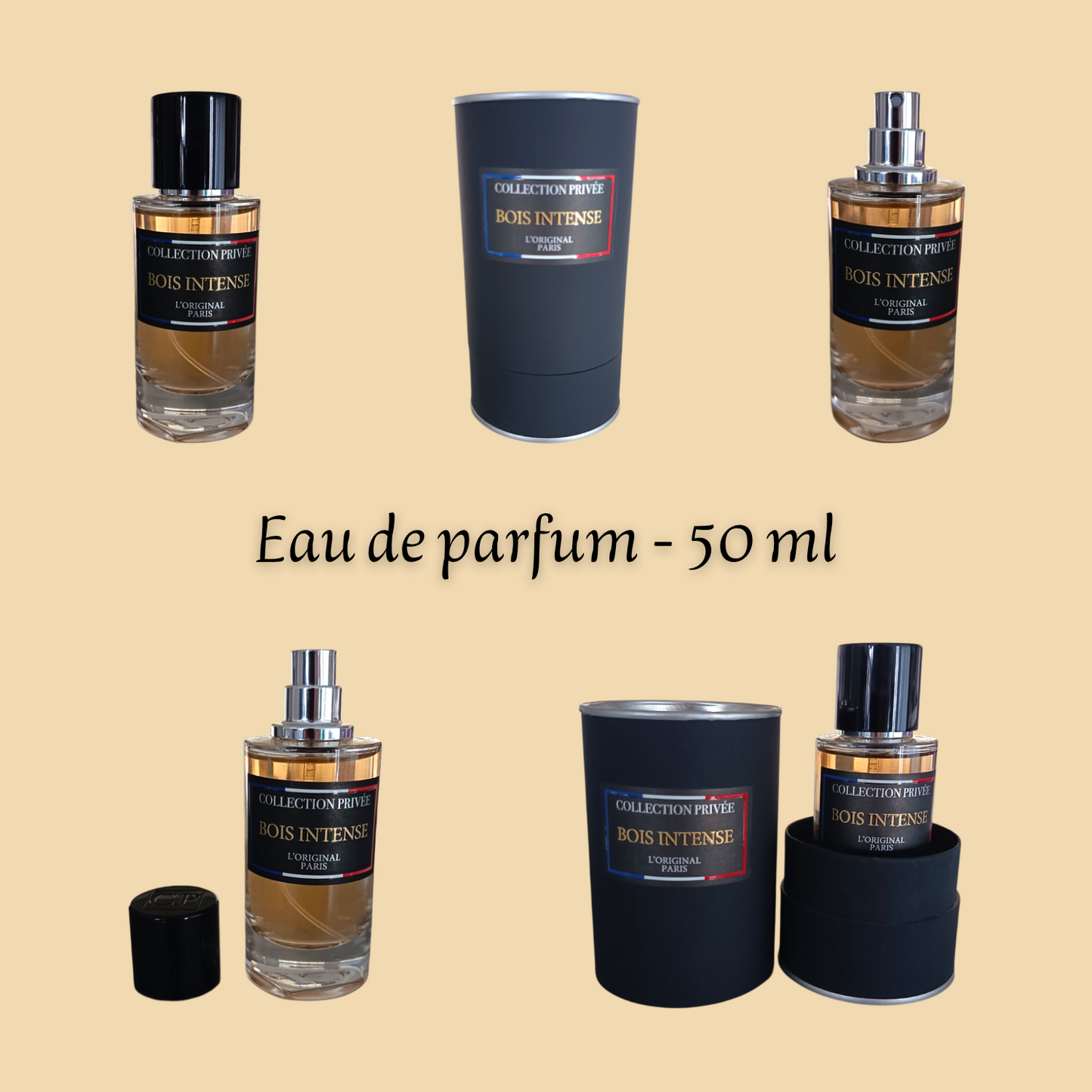 Bois Intense Collection Privée L'original Paris 50 ml inspiré "Bois d'Argent" - Eau de parfum - Mixte