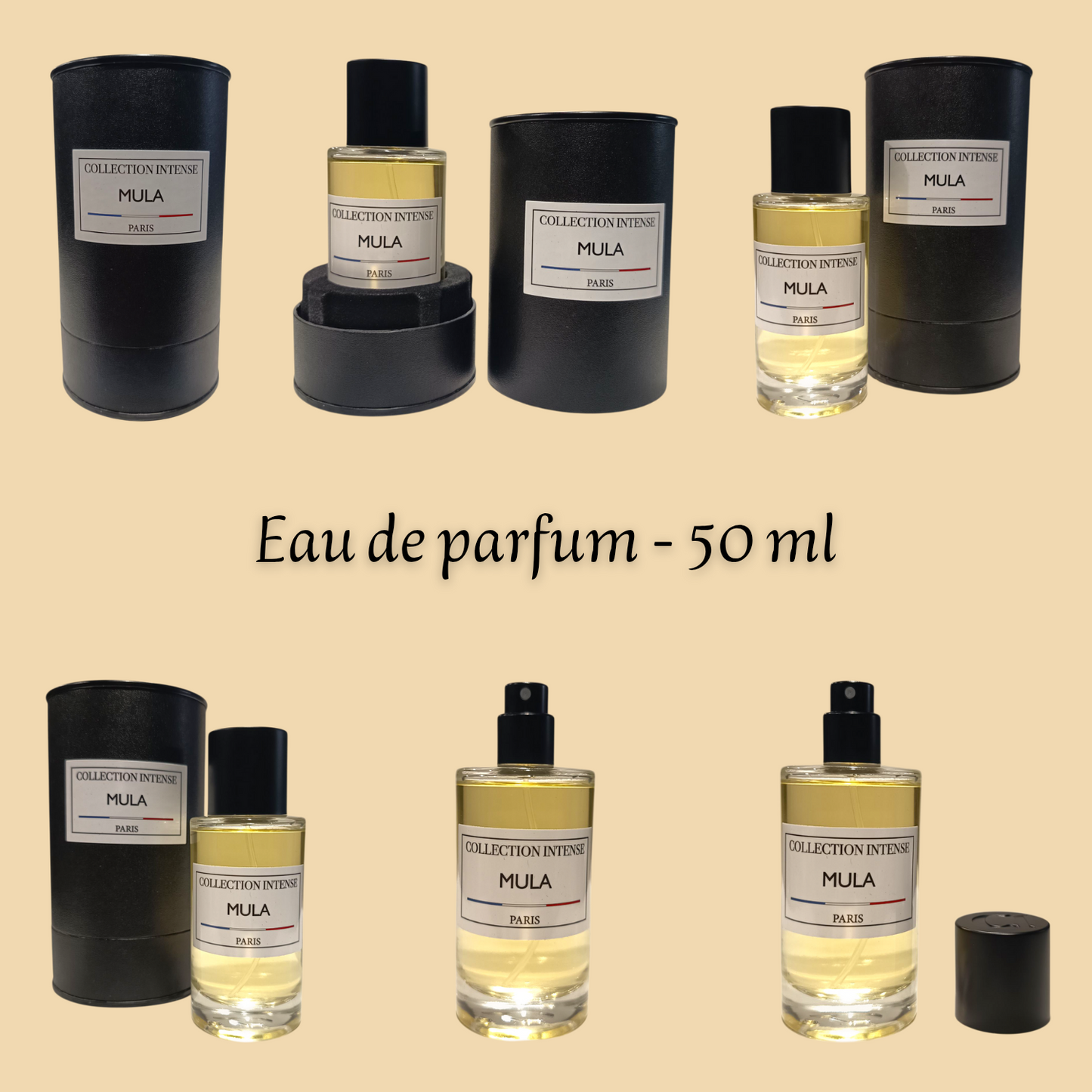 Parfum Mixte "Mula" Collection Intense 50 ml inspiré "Mula Mula"