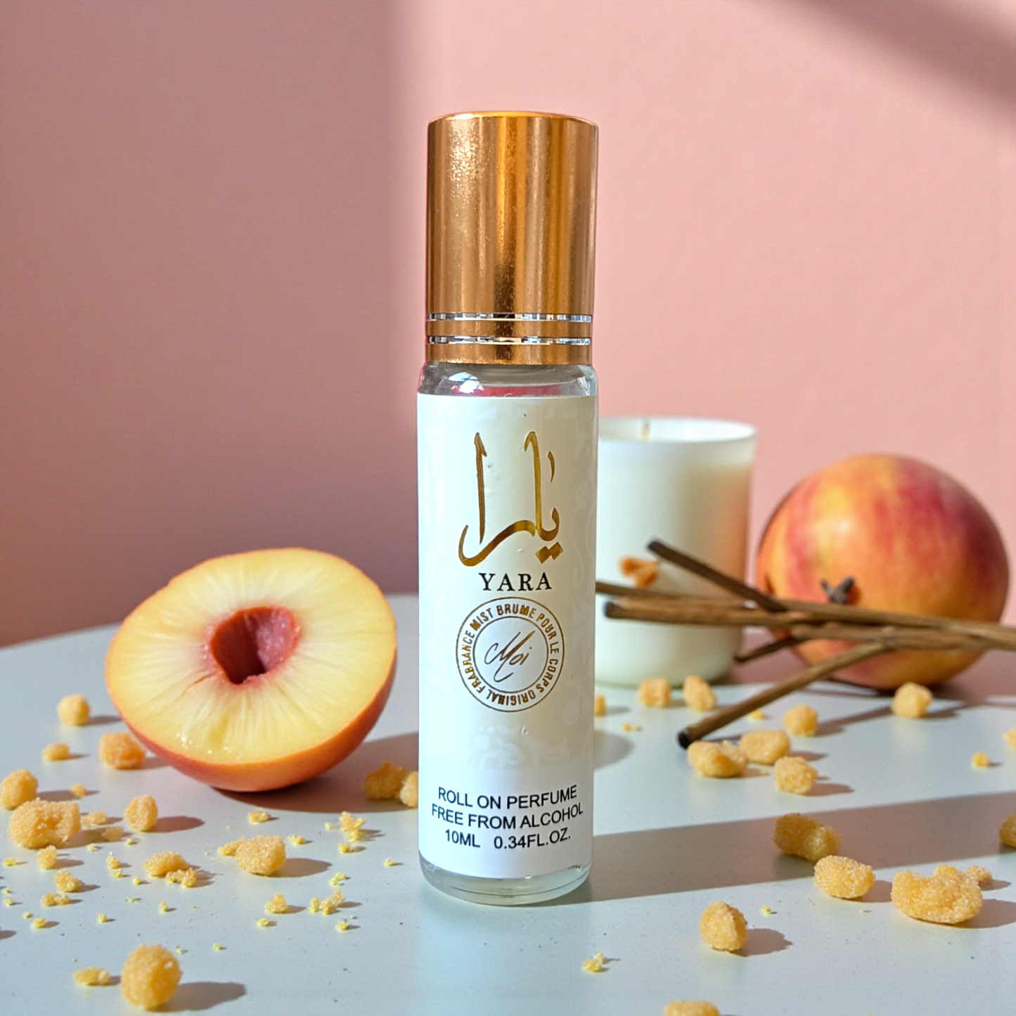 Yara Moi 10 ml - Roll-on Parfum sans alcool - Femme