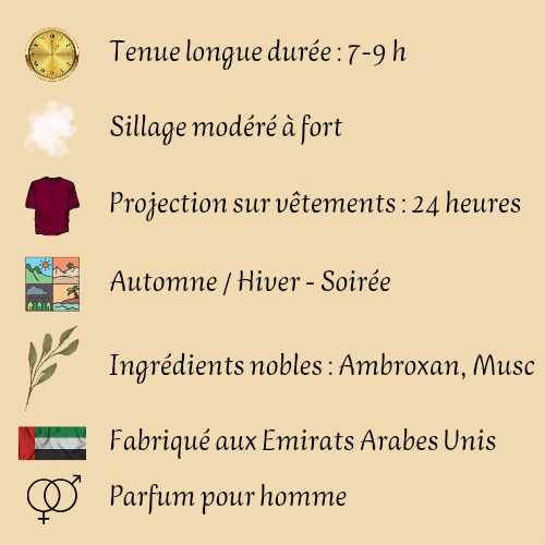 Liquid Brun 100 ml inspiré "Althaïr" - Eau de parfum - Homme