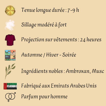 Liquid Brun 100 ml inspiré "Althaïr" - Eau de parfum - Homme