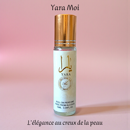 Yara Moi 10 ml - Roll-on Parfum sans alcool - Femme