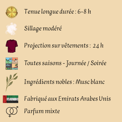 White Coco 5 ml - Huile concentrée de parfum - Mixte