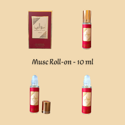 Ameerat Al Arab 10 ml - Roll-on Parfum sans alcool - Femme
