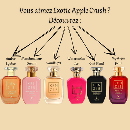 Kenzie Exotic Apple Crush 100 ml inspiré "Eden Juicy Apple" - Eau de parfum - Mixte