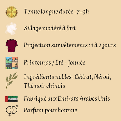 Parfum Homme "Imagique" 100 ml inspiré "Imagination"