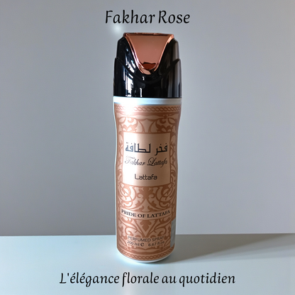 Fakhar Rose 200 ml - Déodorant - Femme