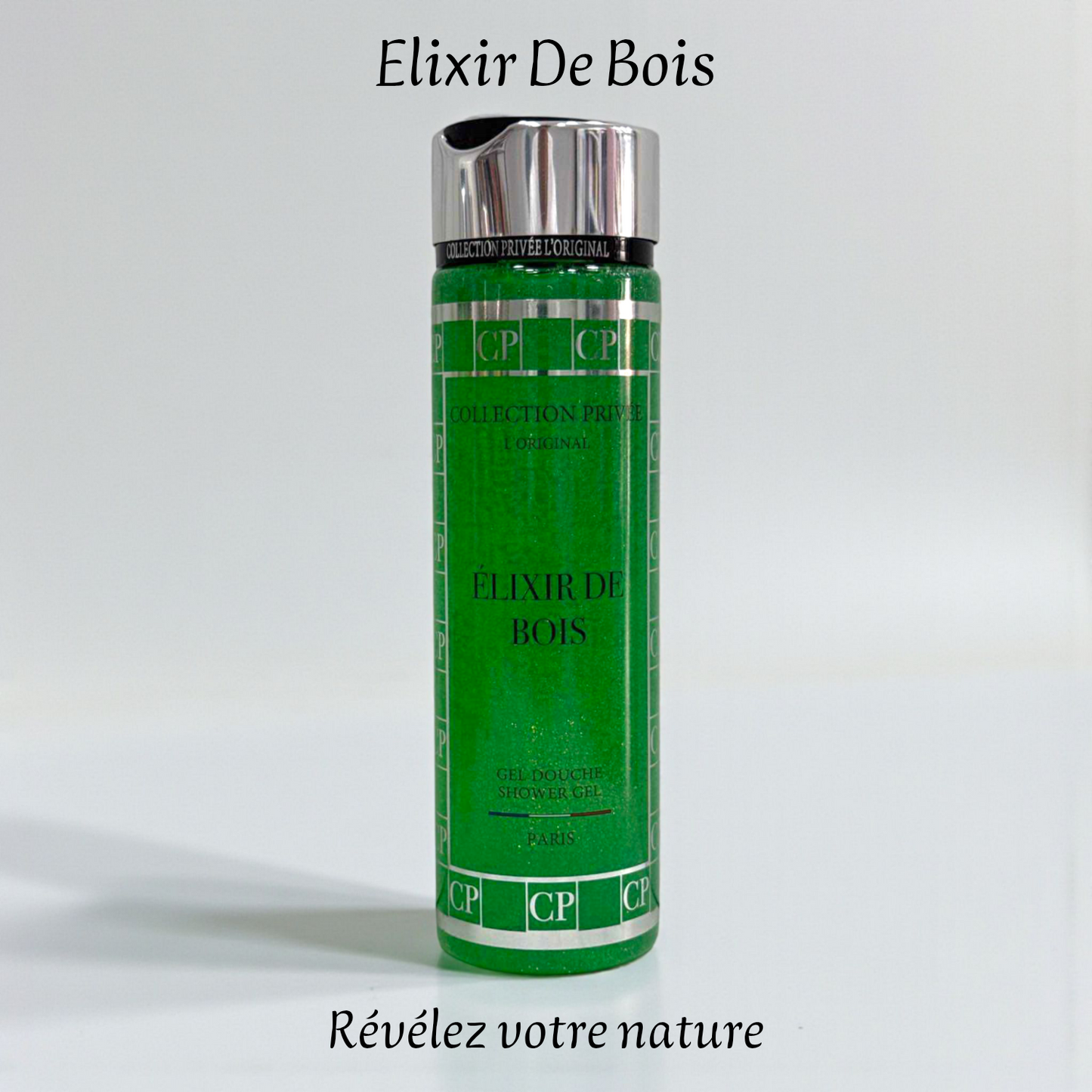 Gel douche Elixir De Bois Collection Privée L'original 250 ml inspiré "Bois d'Argent" - Mixte
