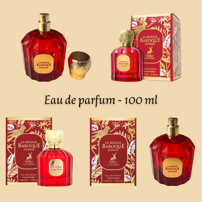 Mixed Perfume "La Rouge Baroque Extreme" 100 ml inspired by "Baccarat Rouge 540 Extrait"