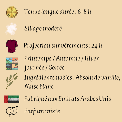 Vanilla Powdery 100 ml inspiré "Vanilla Powder" - Eau de parfum - Mixte