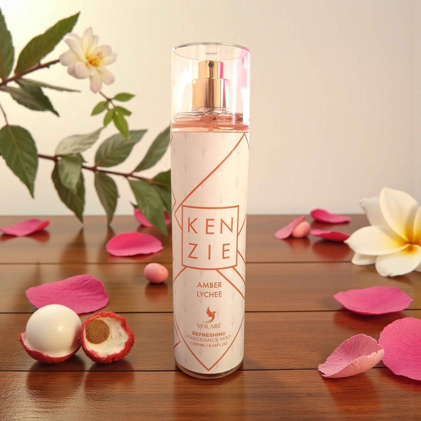 Kenzie Amber Lychee 250 ml - Brume corporelle parfumée - Mixte