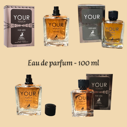 Your Touch 100 ml inspiré "Stronger With You" - Eau de parfum - Homme