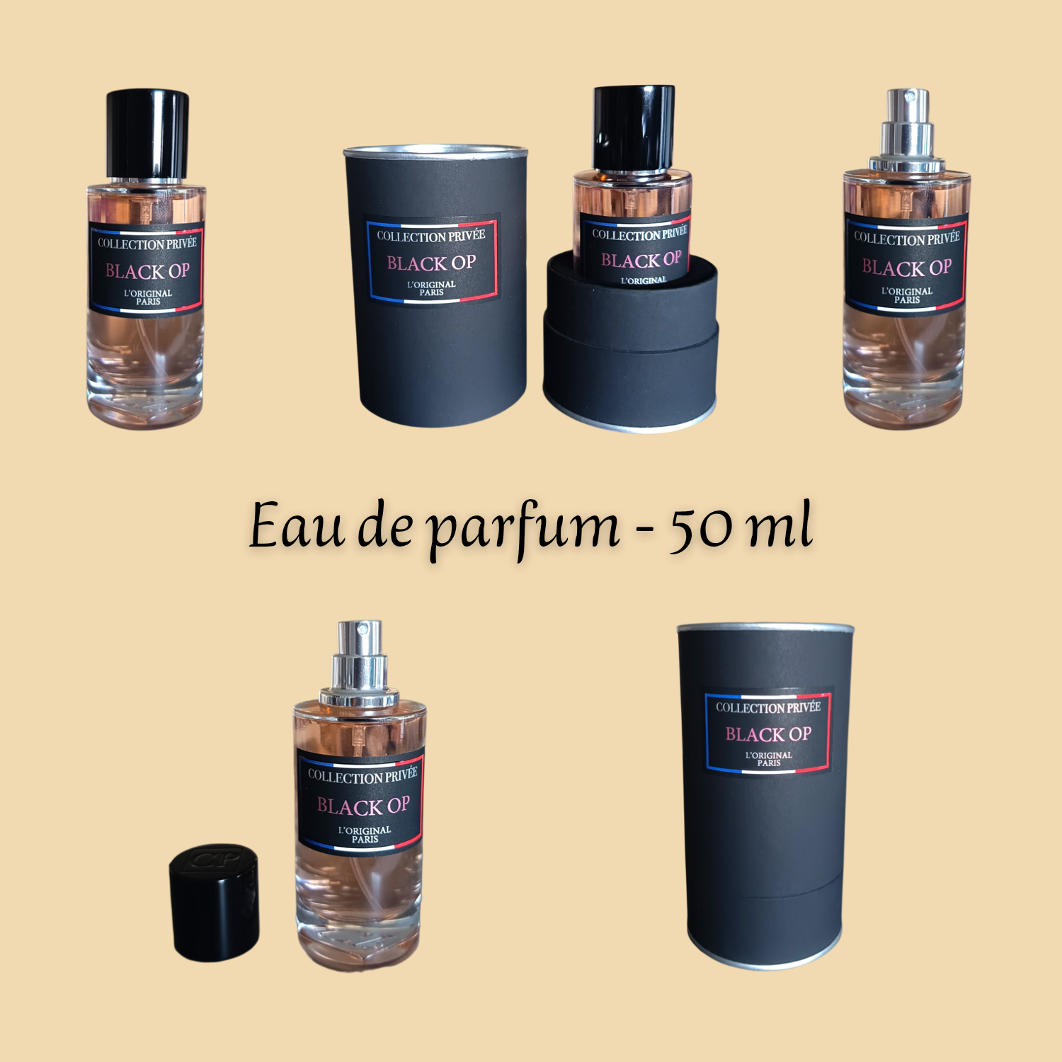 Black Op Collection Privée L'Original Paris 50 ml inspiré "Black Opium" - Eau de parfum - Femme