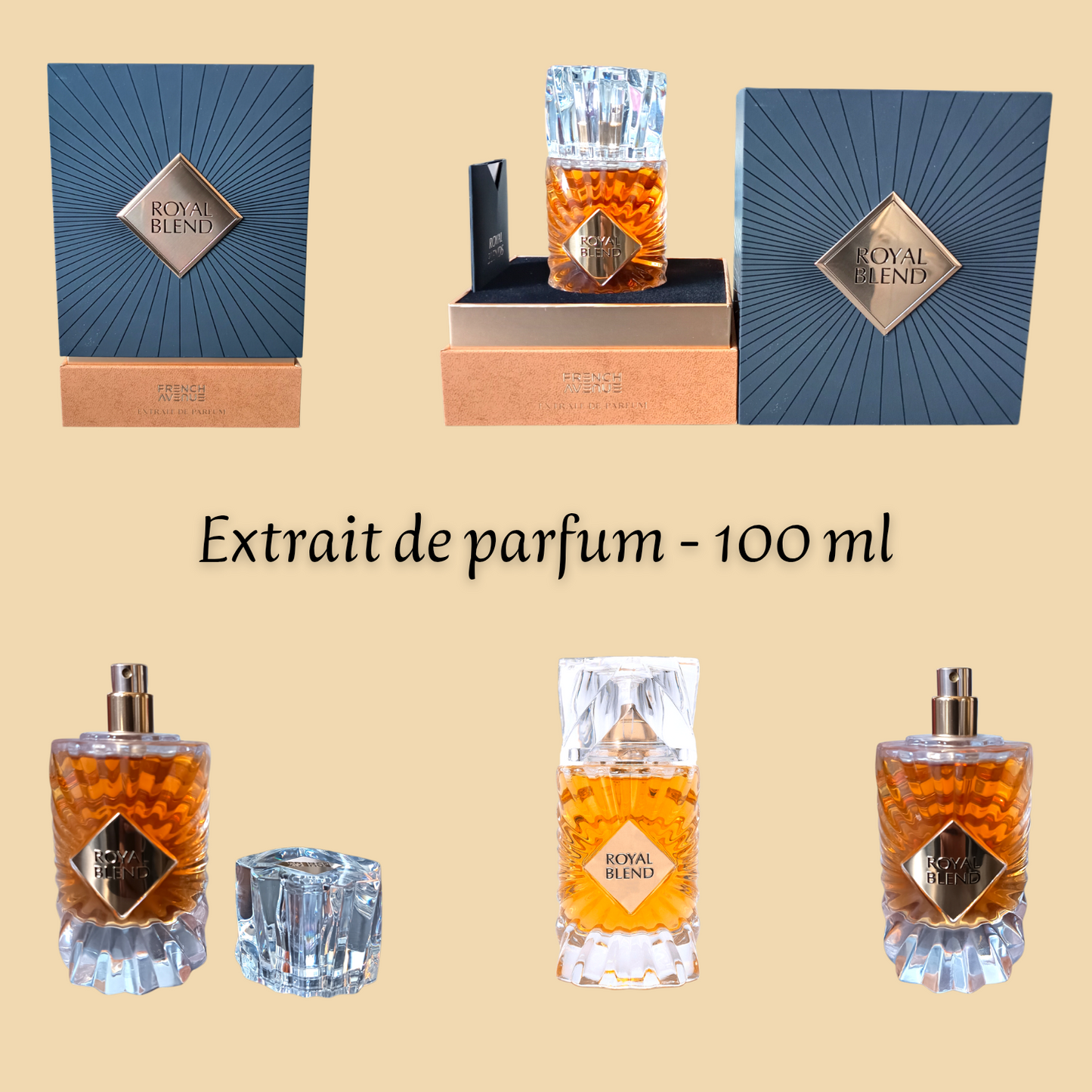 Royal Blend 100 ml inspiré "Angels' Share" - Extrait de parfum - Mixte