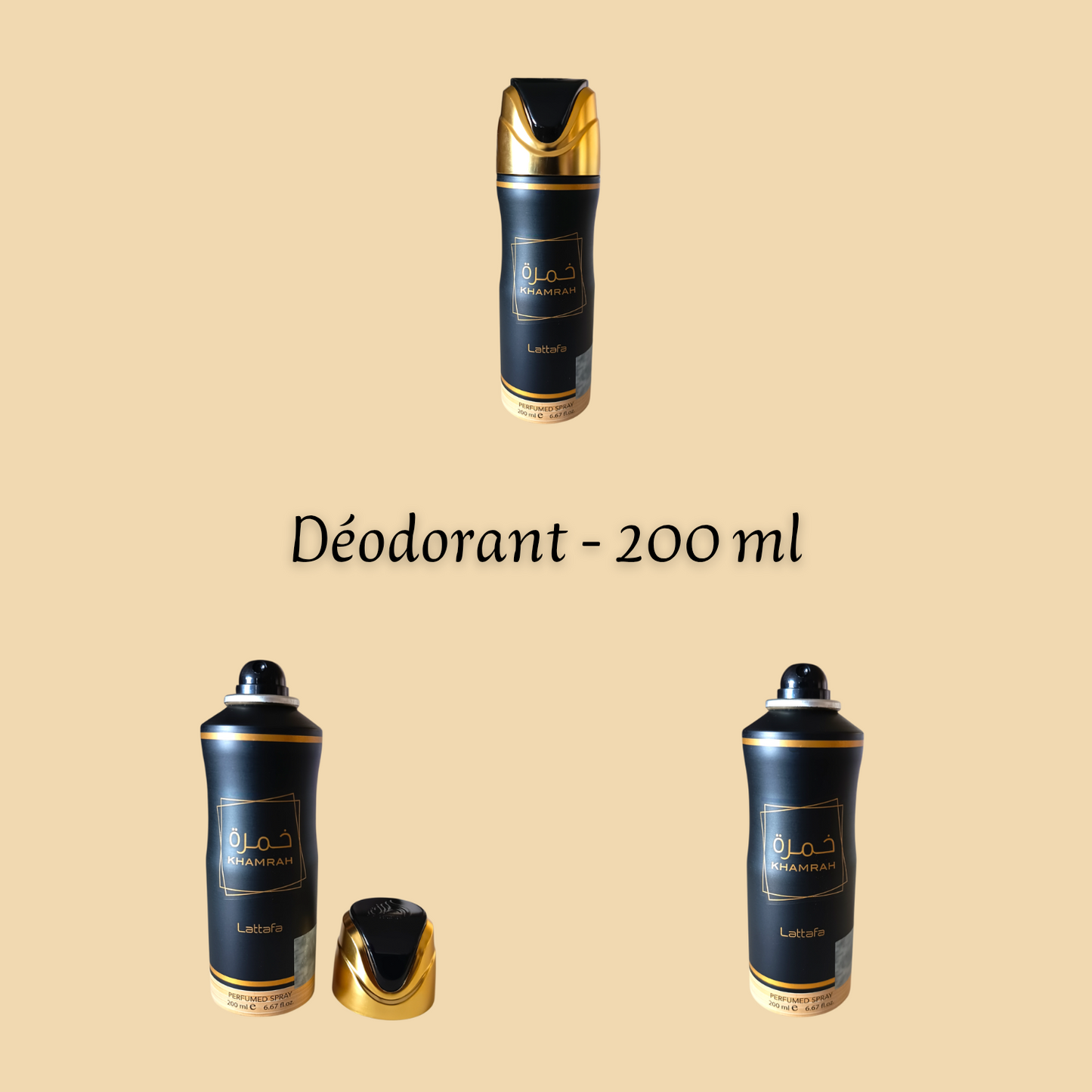 Khamrah 200 ml - Déodorant - Mixte