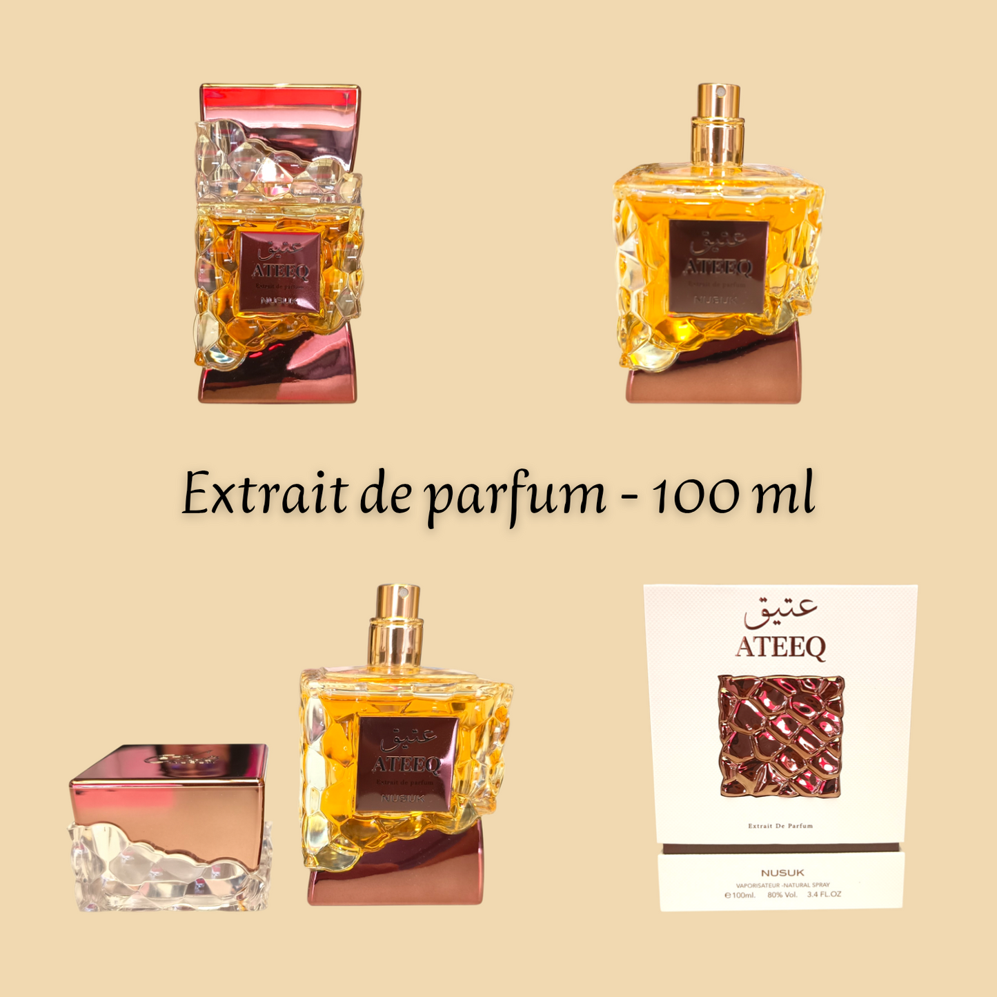Ateeq 100 ml - Extrait de parfum - Homme