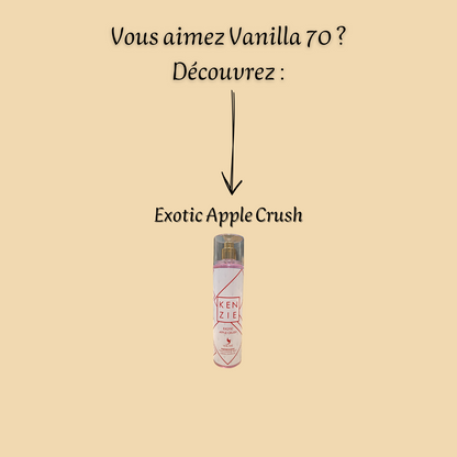 Kenzie Vanilla 70 250 ml inspiré "Vanilla 28" - Brume corporelle parfumée - Mixte