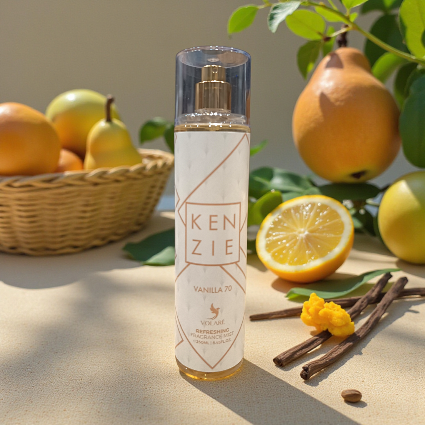 Kenzie Vanilla 70 250 ml inspiré "Vanilla 28" - Brume corporelle parfumée - Mixte