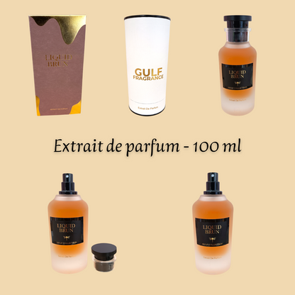 Liquid Brun Gulf Collection 100 ml inspiré "Althaïr" - Extrait de parfum - Homme