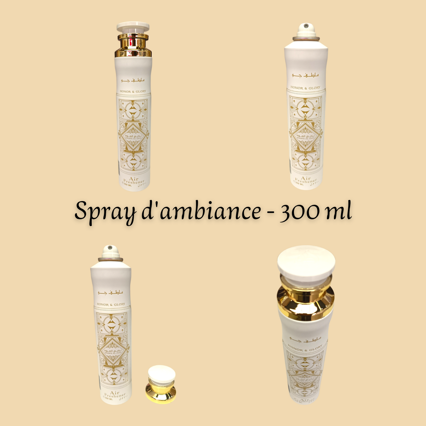 Badee Al Oud Honor & Glory 300 ml - Spray d'ambiance - Mixte