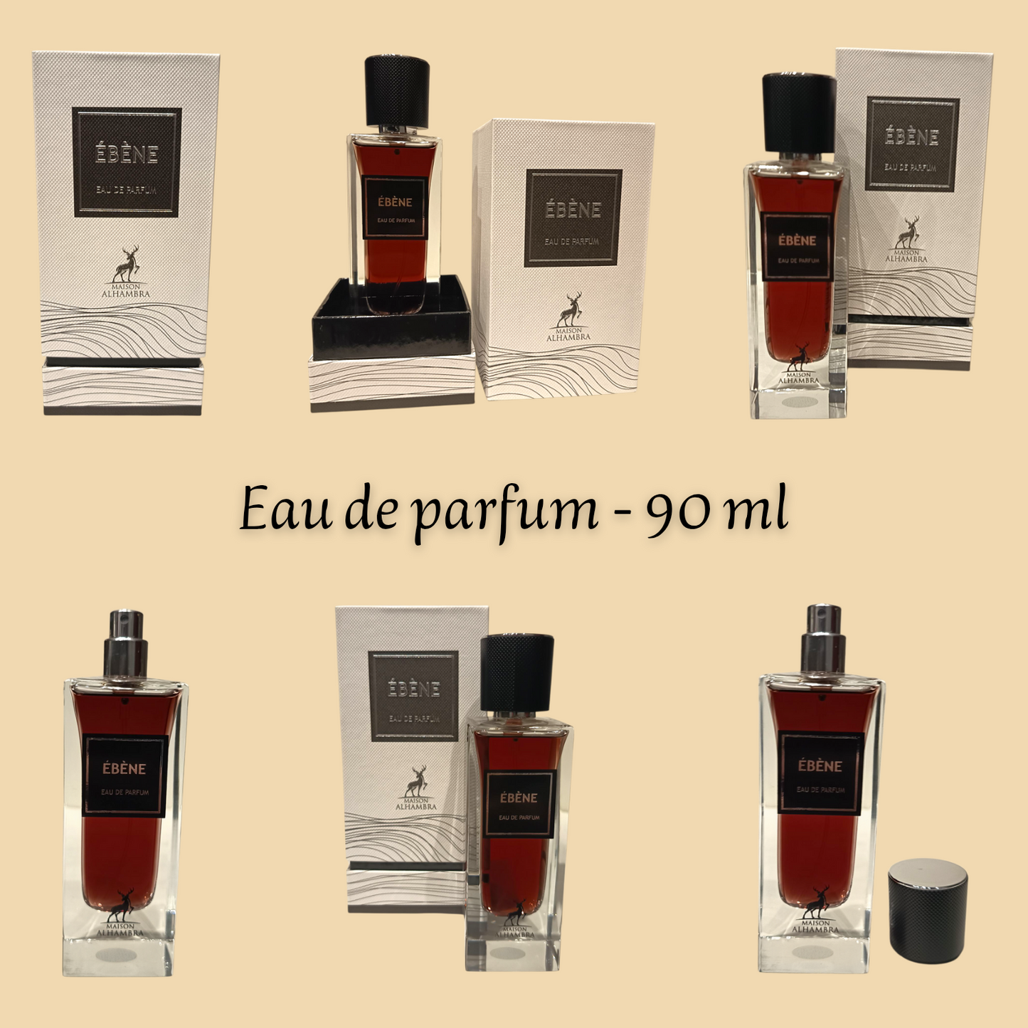 Ebène 90 ml inspiré "Babycat" - Eau de parfum - Mixte