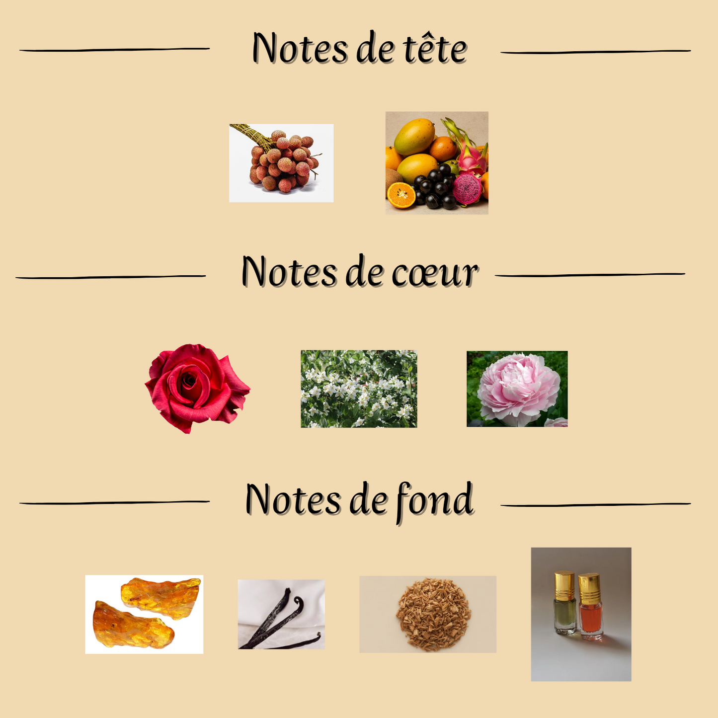 Kenzie Amber Lychee 100 ml - Eau de parfum - Mixte