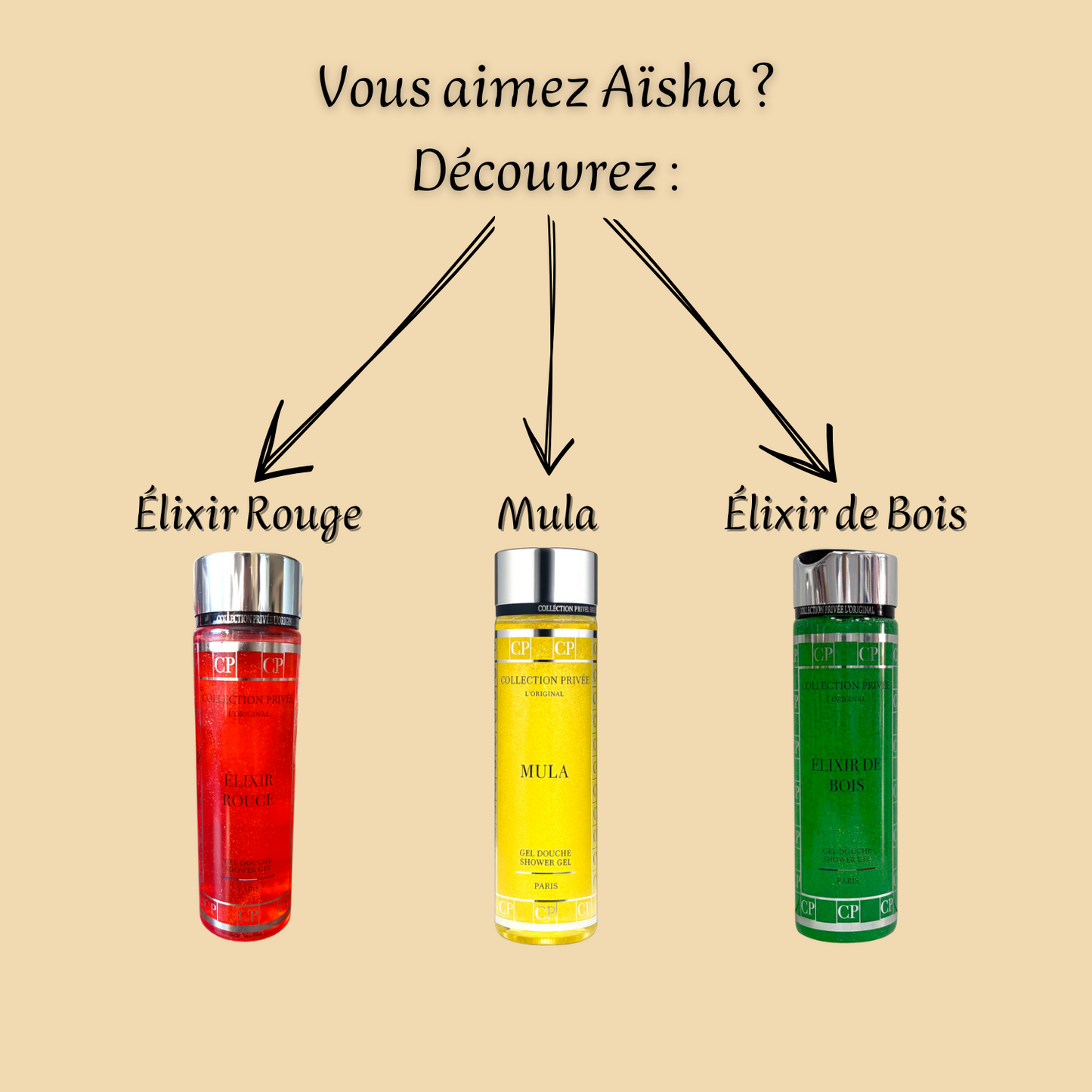 Aïsha Collection Privée L'original 250 ml inspiré "Magic" - Gel douche - Mixte