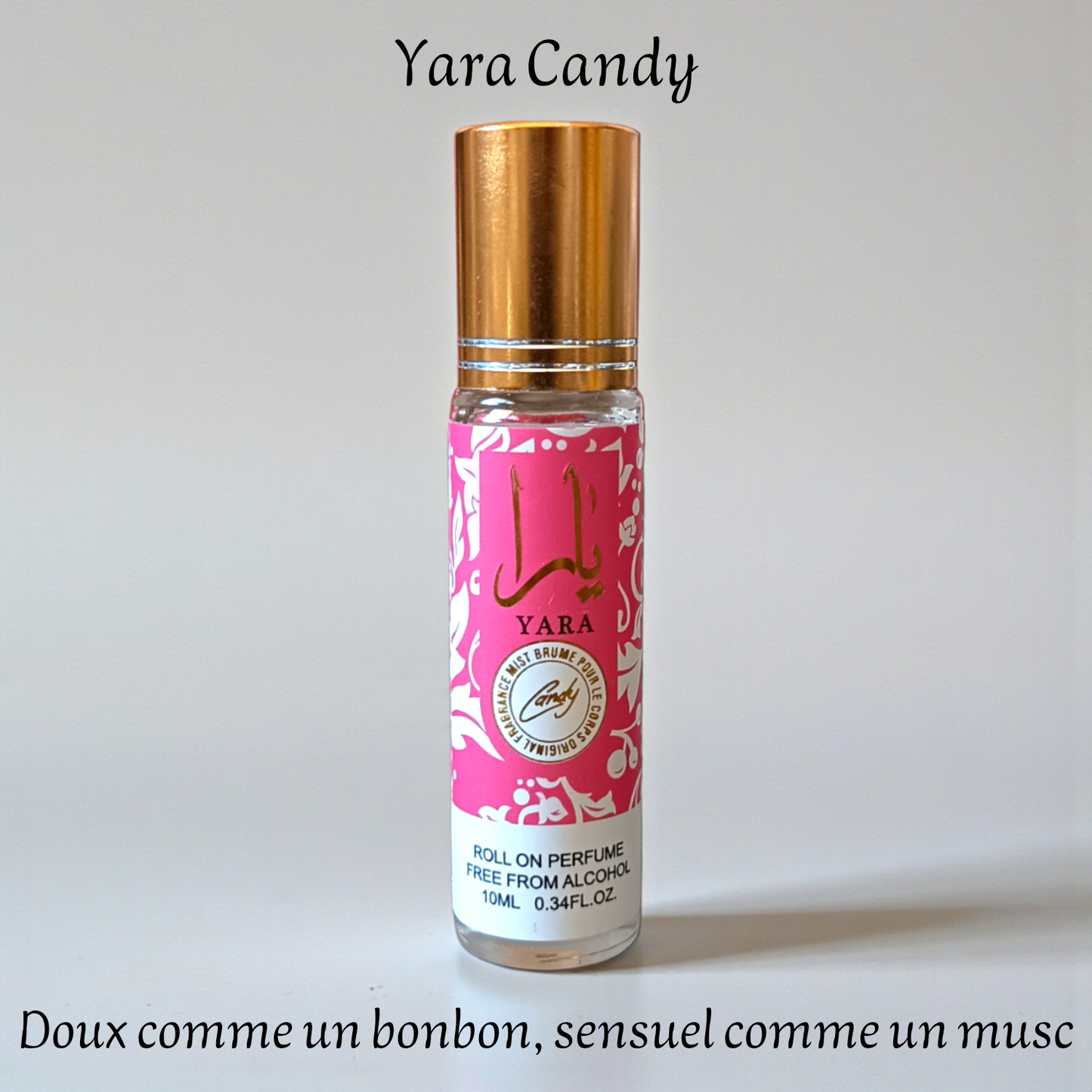 Yara Candy 10 ml - Roll-on Parfum sans alcool - Femme
