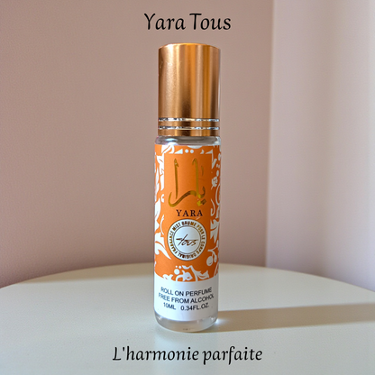 Yara Tous 10 ml - Roll-on Parfum sans alcool - Femme